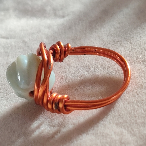 Vintage Artisan Jewelry Vintage Artisan Copper Jade Ring Poshmark